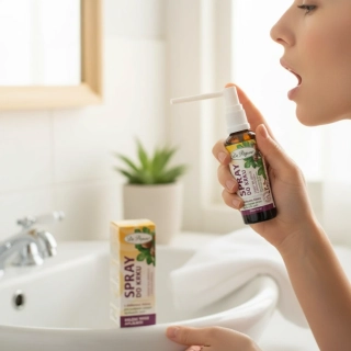 Spray do krku s dubovou kůrou, 50 ml Dr. Popov